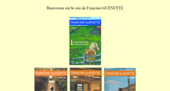 Desktop Screenshot of francine-guenette.cyberquebec.ca
