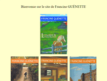 Tablet Screenshot of francine-guenette.cyberquebec.ca